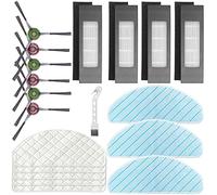 EATBALE Accessories Kit Replacement for Ecovacs Deebot T9 T9+ T9 AIVI T9 AIVI+ T9 MAX T9 POWER Robot Vacuum Cleaner, 6 Side Brushes, 4 Filters, 3 Mop Cloth, 5 Disposable Pads