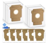 EATBALE Dust Bag Replacement Parts for Roomba 2 Essential Q052 / 104, 105 Vac / 105 Combo/Plus 405 / Plus 505 Combo/Max 705 Vac Robot Vacuum Cleaner Disposable Accessories Kit(8 Pack)
