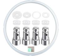 EATBALE Float Valve Silicone Gasket Replacement Parts for Pressure Cookers XL / YBD60-100 / PPC780 / PPC770 / PPC790, for 5/6 / 8 Quart Universal Sealer Ring Floater Accessories Kit