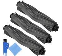 EATBALE Main Brush compatible with Xiaomi X20+ / X10+, for Dreame X40 Ultra / L10s Plus / S10 / S20 Pro, for Mova P50 / P10 Pro Ultra Robot Vacuum Replacement Parts Roller Brush Accessories Kit