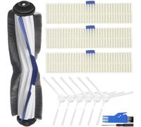 EATBALE Main Brush Side Brush Filter Kit for Tefal Explorer 60 Series for Rowenta ZR740003 ZR740005 Robot Vacuum Cleaner Replacement Parts Roller Brush Edge Brush Hepa Filter Attchment Accessories Kit