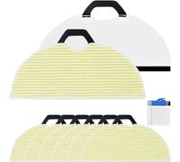EATBALE Microfiber Mop Replacement Parts for Shark AI Ultra RV2600WSEU RV2500SEU RV2610WA AV2610WA RV2620WD RV2610WFUS RV2410WD RV2001WD RV2002WD AV2001WD RV2000WD Robot Vacuum Cleaner Mopping Cloth