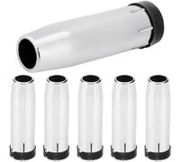 EATBALE MIG MAG Conical Gas Nozzle Shield Cups for 36KD MB36 Welding Torch Brass Nozzle 145.0078 Replacement Parts for MIG MAG 36KD MB36 Welding Gun Conical Cup Consumable Accessories Kit