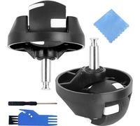 EATBALE Replacement Front Wheel Caster Assembly for Eufy RoboVac 11S, 30, 30C, 35C, 12, 15C, 15C Max and 15T Robot Vacuum cleaner Accessory, 2 Universal Wheels, 1 Cleaning brush, 1 screwdriver, 1 rag