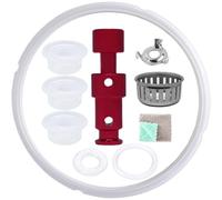 EATBALE Replacement Parts for Instant Pot Pro60 6 Qt/Pro Plus60 6Qt / Duo Evo Plus60 6 Qt Pressure Cookers Seal Ring Float Valve Float Valve Seal Gasket Anti-clogging Protective Cover Small Seals