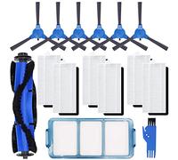 EATBALE Replacement Parts Kit for Eufy RoboVac 11S 12 15C 15T 25C 30 30C 35C Robot Vacuum Cleaner Spares Parts, Accessories 1 Roller Brush, 6 Side Brush, 6 HEPA Filter, 1 Primary Filter (14 Pack)