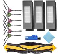 EATBALE Replacements for Ecovacs DEEBOT OZMO 920 950 N8+ T8 T8MAX T8Power T8AIVI T8+ N8 Pro Plus T5 N5 N10 Plus Robot Vacuum Cleaner, Accessories Kit 3 Filters 6 Side Brush 1 Main Roller Brush(10Pcs)