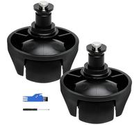 EATBALE Silent Front Wheel Front Caster for Dreame D9/L20 Ultra/L40 Ultra/L10s Pro Gen2/L10s Pro Ultra Heat/L10s Pro Ultra/X40 Ultra/X40 Master/L40 Ultra AE4/D9 Max Gen 2/L40s Ultra CE, 2 Pack