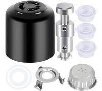 EATBALE Steam Release Handle Float Valve Anti-Block Cover & Bracket Gasket Replacement Parts for Instant Pot Ultra 3/6 / 8 Qt, Duo/Duo Plus 3/5 / 6 Qt,Duo Nova, Duo Gourmet 6 Quart, Viva 6 Qt