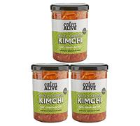 Eaten Alive White Cabbage Kimchi Pack 375g (3 Jars) *Award Winning & Made in The UK*