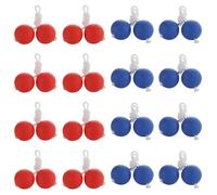EATHEATY 16 Pack Ladder Balls Toss Replacement Set - Ladder Ball for Toss Match( Red Blue)