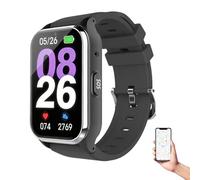 EaThsalL Fall Detection Smartwatch for Seniors SOS Smart Bracelet With Emergency Button, with Heart Rate/Blood Pressure Monitor, Medication Reminder Setting up 15 members