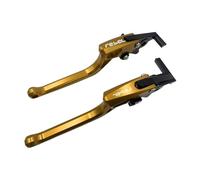 EATHVEYWE Brake Clutch Lever Motorcycle CNC Adjustable Folding Brake Clutch Levers Extendable Handle Lever for Rebel for CMX300 for CMX500 2017-2024 Handlebar Clutch(Golden)