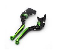 EATHVEYWE Brake Clutch Lever Motorcycle Folding Adjustable Extendable Brake Clutch Lever for Royal for Enfield for Himalayan 450 2023 2024 2025 Handlebar Clutch(H Green)