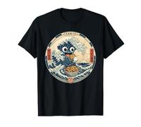 Eating Big Wave Japanese Cookie Ocean Sweet Life Value Graphic T-Shirt