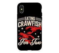 Eating Crawfish For Two Case for iPhone X/XS