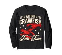 Eating Crawfish for Two Long Sleeve T-Shirt