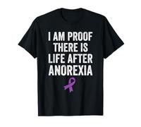 Eating Disorder Anorexia Survivor Recovery Anorexia Warrior T-Shirt