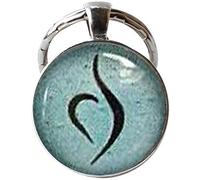 Eating Disorder Awareness Gift Keychain - Anorexia and Bulimia Recovery - Eating Disorder Jewelry art Picture Jewelry