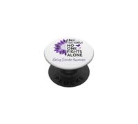 Eating disorder awareness sunflower support Eating disorder PopSockets Adhesive PopGrip