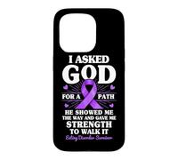 Eating Disorder Recovery Anorexia Warrior Case for iPhone 15 Pro