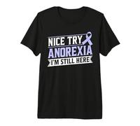 Eating Disorder Recovery Anorexia Warrior Premium T-Shirt