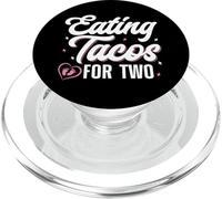 Eating Tacos For Two Baby Pregnancy Announcement Proud Mama PopSockets PopGrip for MagSafe