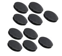 EatingBiting 10Pcs Black Rubber Money Saving Box Piggy Bank Box Closure Plug Stopper Round Cover Outer Diameter 43mm/1.73" Inner Diameter 33mm/12.9"