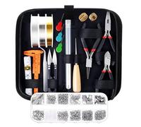 EatingBiting Jewelry Making Supplies Kit with Jewelry Wires and Jewelry Findings Starter Beading Making and Repair Tools Kit