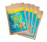 EATLEAN CHEESE BITES | Baked Cheese Snacks | Keto Friendly Snack, Low Carb, High Protein, Gluten Free, Vegetarian | 100% Eatlean Cheese | Multipack (5 x 20g Packs, Original)