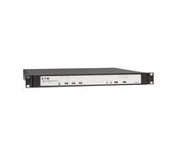 Eaton 16-Port Rack KVM Over IP Switch, Cat5/Cat5e, Virtual Media Connection, 2 Remote/1 Local User, Free Software, VGA or HDMI KVM, 1U Rackmount, TAA Compliant, 3-Year Warranty (B064-016-02-IPH)