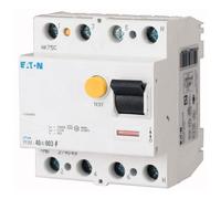 Eaton 187456 RCCB PFIM-40/4/003-G/F 4-pin 40A 0.03A auto-restart