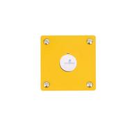 Eaton 216542 M22-EY1 Flush Mount Plate 1 Hole, Yellow