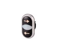 Eaton 216702 M22 Double head pushbutton Front ring PVC 1pc