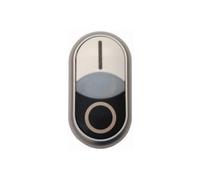 Eaton 216706 M22 Double Head Pushbutton White/Black 1 piece