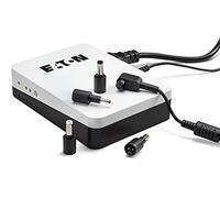 Eaton 3S Mini UPS 36W 9/12/15/19 Volt DC - Ideal for Protecting Internet Routers (e.g. FRITZ!Box), IP Cameras, Home Assistants and Smart Home Controllers - White & Black