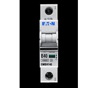 EATON 40 AMP TYPE B 10 KA 230V SINGLE POLE MCB CIRCUIT BREAKER EMBH140 BSEN60898