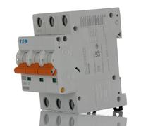EATON 63 AMP TYPE C 10 KA 400V TRIPLE 3 POLE MCB CIRCUIT BREAKER EMCH363 AL81F