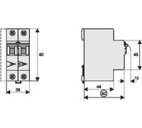 Eaton Digital RCBO 16A B-Curve 100mA Single Phase - 168281