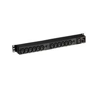 Eaton EFLX12I power distribution unit (PDU) 13 AC outlet(s) 1U Black
