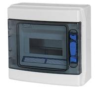 Eaton IKA distribution board 8 partitions 1 row IP65 wall-mount 174196