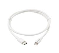 Eaton Lightning to USB-C Charging & Data Cable for iPhone & iPad, MFi Certified, White, 3 Feet / 0.9 Meters (M102-003-WH)