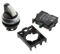 EATON MOELLER - M22-WKV/K10 - Rotary Switch, 2 Position, 1 Pole, 4 A, 230 V, RMQ-Titan M22 Series