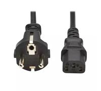 Eaton P054-02M-EU power cable Black 2 m CEE7/7 IEC C13