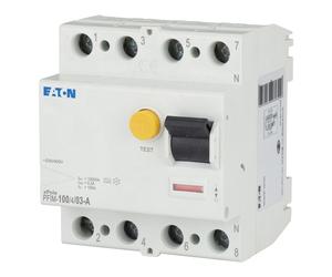 Eaton PFIM 4P 100A Type A RCCB Circuit Breaker - 102871