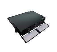 Eaton Tripp Lite 2U Rack Mount Fiber Optic Splicing Enclosure, 288 APC Single Mode Connections, 144 LC Duplex Ports, 12 Cassettes, Fiber Splice Box, Lifetime Manufacturer's Warranty (N600P-288A-12)