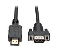 Eaton Tripp Lite HDMI to VGA Active Adapter Cable (HDMI to Low-Profile HD15 M/M), 10 ft (3.1 m)