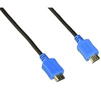 Eaton Tripp Lite High-Speed HDMI Cable with Digital Video and Audio, Ultra HD 4K x 2K (M/M), Blue, 10 ft. (P568-010-BL)