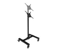 Eaton Tripp Lite Mobile TV Stand - Height Adjustable, 13” to 42” TVs and Monitors, Locking Casters (Black) (DMC1342S)