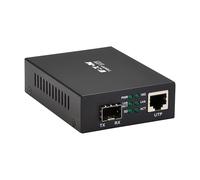 Eaton Tripp Lite Series 10 Gb SFP+ to RJ45 Ethernet Media Converter - 850 nm and 1310 nm Compatible, Up to 80 km (50 mi.)